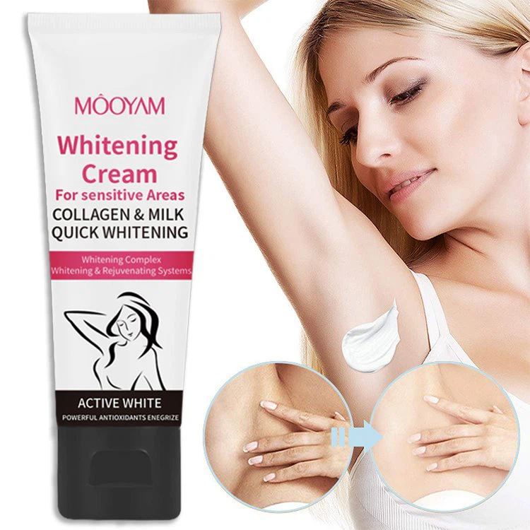 Crème blanchissante pour les aisselles bio