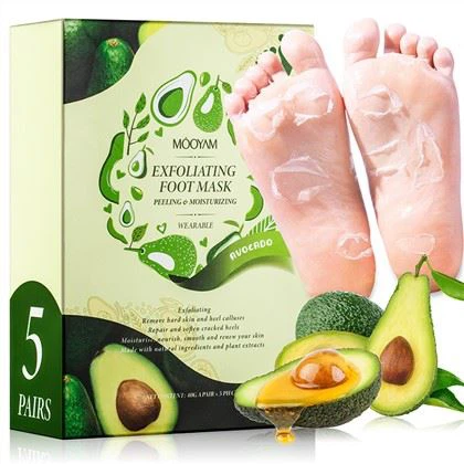 Masque Pieds Exfoliant Réparateur à l'Avocat