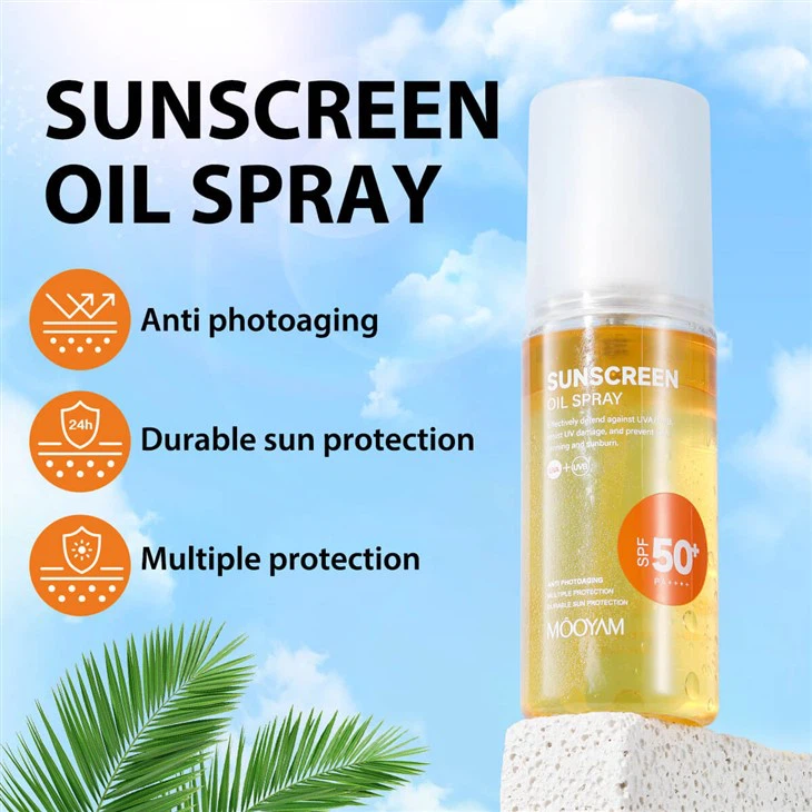 Spray à l'huile SunCreen Mooyam